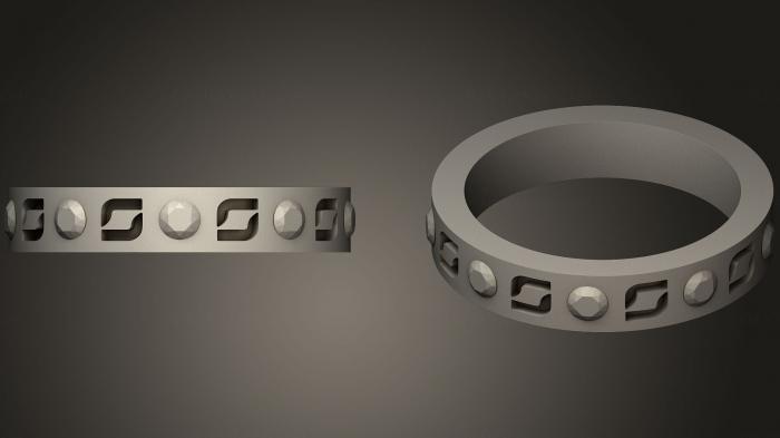 Jewelry rings (JVLRP_0630) 3D model for CNC machine